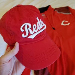 Cincinnati Reds Embroidered Women's Ball Cap